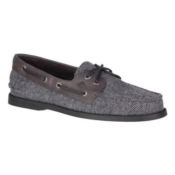 Sperry Men\'s Wool 2-Eye Tailored Boat Shoe Men\'s US Size 9 M